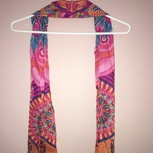 Fun patterned scarf